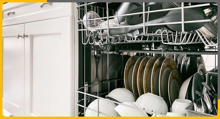 اشتباه چیدن ظروف در داخل ظرفشویی