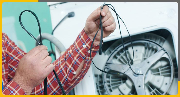 فرسودگی تسمه لباسشویی