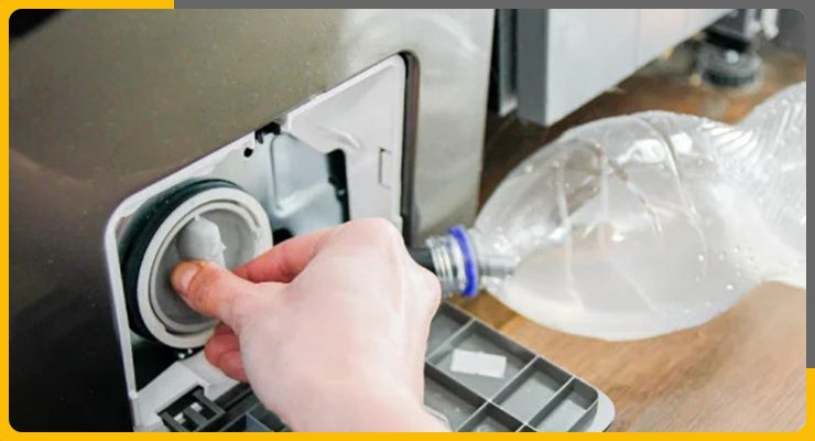  تخلیه آب باقی‌مانده