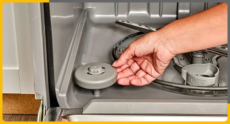 خرابی سوئیچ شناور (سنسور آب شمار) ظرفشویی