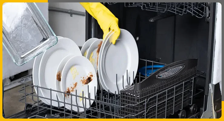 علائم آبگیری نکردن ماشین ظرفشویی (انواع برندها)